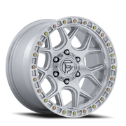 Fuel Puma 20x9 +1 6x139.7mm 106.1mm Gloss Silver Machined Face