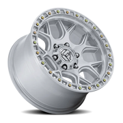 Fuel Puma 20x9 +1 6x139.7mm 106.1mm Gloss Silver Machined Face