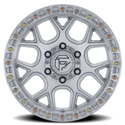 Fuel Puma 20x9 +1 6x139.7mm 106.1mm Gloss Silver Machined Face