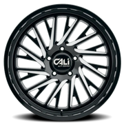 Cali Offroad Purge 24x14 -76 8x165.1mm 125.2mm Gloss Black Milled