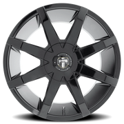 DUB Push 20x8.5 +30 5x114.3mm 72.6mm Gloss Black