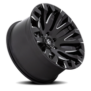 Fuel Quake 20x9 +1 6x135mm 87.1mm Gloss Black Milled