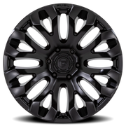 Fuel Quake 18x9 +1 8x180mm 124.2mm Blackout