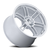 Rotiform RPS 19x8.5 +35 5x100mm 56.15mm Matte Silver Diamond Cut Lip