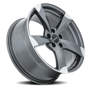 RTX OE RS II 17x7.5 +45 5x112mm 57.1mm Satin Gunmetal Machined