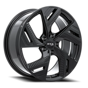 RTX R-Spec RS09 20x8.5 +40 5x114.3mm 67.1mm Gloss Black