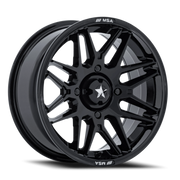 MSA Radar UTV 14x7 -47 4x156mm 115.1mm Gloss Black