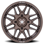 MSA Radar UTV 14x7 +10 5x114.3mm 72.56mm Matte Bronze
