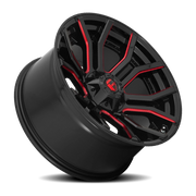 Fuel Rage 20x10 -18 8x170mm 125.1mm Gloss Black Red Tinted Clear