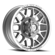 Gear Off Road Raid Trailer 15x6 +0 6x139.7mm 108mm Gloss Silver