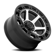 XD Series Raid 17x9 +0 6x139.7mm 106.1mm Satin Black Machined