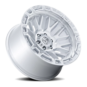 Fuel Rail 20x9 +1 6x135mm 87.1mm Gloss Silver Machined Face