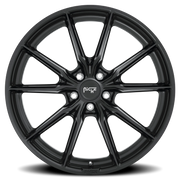 Niche Rainier 18x8 +40 5x120mm 72.56mm Matte Black