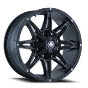 Mayhem Rampage 17x9 +18 6x135mm 106mm Matte Black