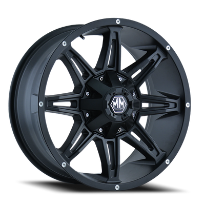 Mayhem Rampage 20x9 +18 5x150mm 110mm Matte Black