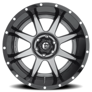 Fuel Rampage 22x14 -70 5x127mm 78.1mm Matte Gunmetal Black Lip
