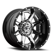 Fuel Rampage 20x10 -19 6x139.7mm 108mm Chrome Gloss Black Lip