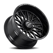 Lock Offroad Rampage 20x10 -18 5x127mm 87.1mm Gloss Black Milling