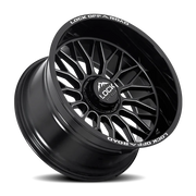 Lock Offroad Rampage 22x12 -44 6x135mm 106.2mm Gloss Black Milling