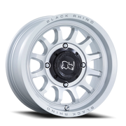 Black Rhino Rapid UTV 14x7 +10 4x156mm 115.1mm Hyper Silver Machined Face