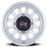 Black Rhino Rapid UTV 15x7 +10 4x110mm 86mm Hyper Silver Machined Face