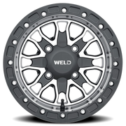 WELD Raptor UTV 15x8 +4 4x156mm Satin Black Milled