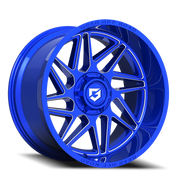 Gear Off Road Ratio 20x12 -44 6x135mm 106.2mm Gloss Blue Milled