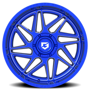 Gear Off Road Ratio 20x12 -44 6x135mm 106.2mm Gloss Blue Milled