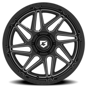 Gear Off Road Ratio 22x12 -44 6x135mm 106.2mm Gloss Black Milled