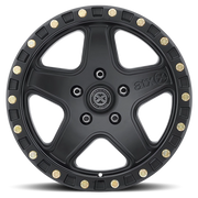 ATX Ravine 17x8.5 +10 5x127mm 71.5mm Textured Black