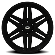 Vision 363 20x10 -25 6x135mm 87.1mm Satin Black