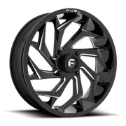 Fuel Reaction UTV 24x7 +13 4x156mm 132mm Gloss Black Milled