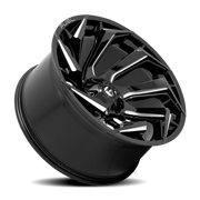 Fuel Reaction 20x9 +20 8x165.1mm 125.1mm Gloss Black Milled