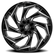 Fuel Reaction 20x10 -18 8x170mm 125.1mm Gloss Black Milled