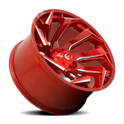 Fuel Reaction 24x12 -44 8x170mm 125.1mm Candy Red Milled