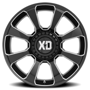 XD Series Reactor 20x9 +0 5x127mm 78.1mm Gloss Black Milled