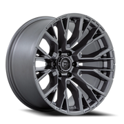 Fuel Rebar 6 20x10 -18 6x139.7mm 106.1mm Matte Gunmetal