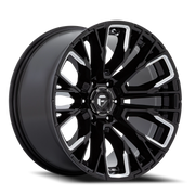 Fuel Rebar 6 17x9 +1 6x139.7mm 106.1mm Gloss Black Milled