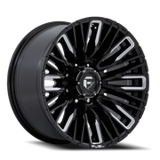 Fuel Rebar 8 20x10 -18 8x165.1mm 125.1mm Gloss Black Milled