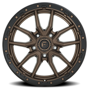 Fuel Rebel 20x9 +1 5x139.7mm 78.1mm Matte Bronze Black Bead Ring
