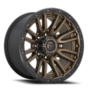 Fuel Rebel 22x10 -18 8x170mm 125.1mm Matte Bronze Black Bead Ring