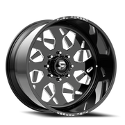 Fuel Recife FF111 26x16 -101 6x139.7mm 95mm Gloss Black Milled