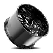 Fuel Recife FF111 22x14 -72 8x165.1mm 125mm Gloss Black Milled