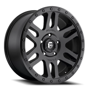 Fuel Recoil 17x8.5 +7 6x139.7mm 108mm Matte Black