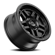 KMC Recon 17x8.5 +18 5x127mm 71.5mm Satin Black
