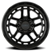 KMC Recon 17x9 -12 5x127mm 78.3mm Satin Black