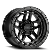 KMC Recon 17x8.5 +18 6x114.3mm 66.1mm Satin Black