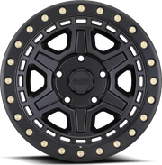 Black Rhino Reno 17x9 +0 5x139.7mm 78.1mm Matte Black Brass Bolts