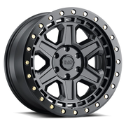 Black Rhino Reno 17x9 +0 6x139.7mm 112.1mm Matte Black Brass Bolts