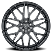 Platinum Retribution 17x8 +40 5x114.3mm 72.62mm Gloss Black Clear Coat